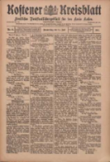 Kostener Kreisblatt: amtliches Veröffentlichungsblatt für den Kreis Kosten 1910.07.14 Jg.45 Nr83