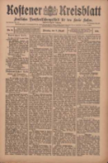Kostener Kreisblatt: amtliches Veröffentlichungsblatt für den Kreis Kosten 1910.08.02 Jg.45 Nr91