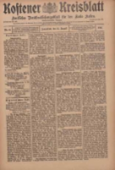 Kostener Kreisblatt: amtliches Veröffentlichungsblatt für den Kreis Kosten 1910.08.13 Jg.45 Nr96