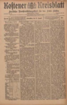 Kostener Kreisblatt: amtliches Veröffentlichungsblatt für den Kreis Kosten 1910.08.27 Jg.45 Nr102