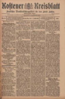 Kostener Kreisblatt: amtliches Veröffentlichungsblatt für den Kreis Kosten 1910.09.01 Jg.45 Nr104