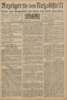 Anzeiger für den Netzedistrikt Kreis- und Wochenblatt für den Kreis und Stadt Czarnikau 1908.07.14 Jg.56 Nr85