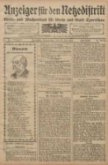 Anzeiger für den Netzedistrikt Kreis- und Wochenblatt für den Kreis und Stadt Czarnikau 1908.07.30 Jg.56 Nr92