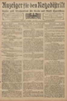 Anzeiger für den Netzedistrikt Kreis- und Wochenblatt für den Kreis und Stadt Czarnikau 1908.08.15 Jg.56 Nr99