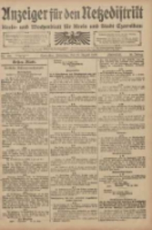 Anzeiger für den Netzedistrikt Kreis- und Wochenblatt für den Kreis und Stadt Czarnikau 1908.08.18 Jg.56 Nr101