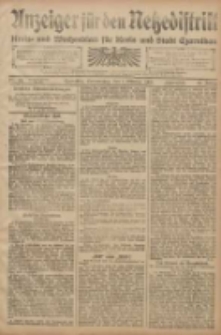 Anzeiger für den Netzedistrikt Kreis- und Wochenblatt für den Kreis und Stadt Czarnikau Jg.56 Nr119