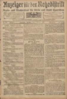 Anzeiger für den Netzedistrikt Kreis- und Wochenblatt für den Kreis und Stadt Czarnikau 1908.10.06 Jg.56 Nr121