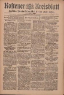 Kostener Kreisblatt: amtliches Veröffentlichungsblatt für den Kreis Kosten 1910.10.06 Jg.45 Nr119