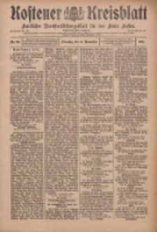 Kostener Kreisblatt: amtliches Veröffentlichungsblatt für den Kreis Kosten 1910.11.15 Jg.45 Nr136