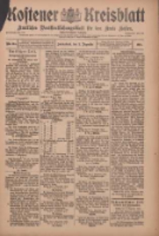 Kostener Kreisblatt: amtliches Veröffentlichungsblatt für den Kreis Kosten 1910.12.03 Jg.45 Nr144