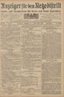 Anzeiger für den Netzedistrikt Kreis- und Wochenblatt für den Kreis und Stadt Czarnikau 1908.11.17 Jg.56 Nr139
