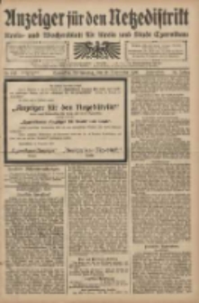 Anzeiger für den Netzedistrikt Kreis- und Wochenblatt für den Kreis und Stadt Czarnikau 1908.11.26 Jg.56 Nr142