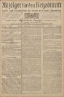 Anzeiger für den Netzedistrikt Kreis- und Wochenblatt für den Kreis und Stadt Czarnikau 1908.12.03 Jg.56 Nr145