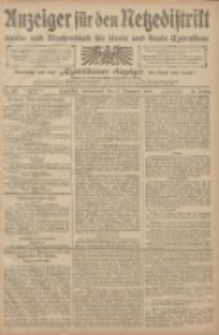 Anzeiger für den Netzedistrikt Kreis- und Wochenblatt für den Kreis und Stadt Czarnikau 1908.12.19 Jg.56 Nr152