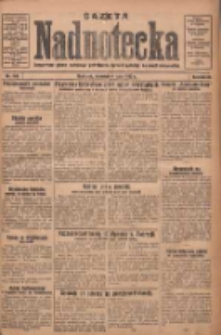 Gazeta Nadnotecka: bezpartyjne pismo narodowe poświęcone sprawie polskiej na ziemi nadnoteckiej 1930.07.06 R.10 Nr153