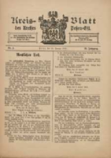 Kreis-Blatt des Kreises Posen-Ost 1913.01.25 Jg.25 Nr4