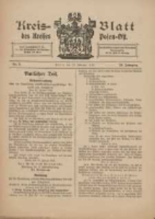 Kreis-Blatt des Kreises Posen-Ost 1913.02.10 Jg.25 Nr6