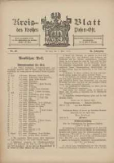 Kreis-Blatt des Kreises Posen-Ost 1913.05.03 Jg.25 Nr19
