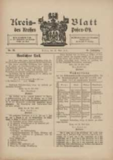 Kreis-Blatt des Kreises Posen-Ost 1913.05.31 Jg.25 Nr23