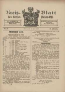 Kreis-Blatt des Kreises Posen-Ost 1913.06.14 Jg.25 Nr25
