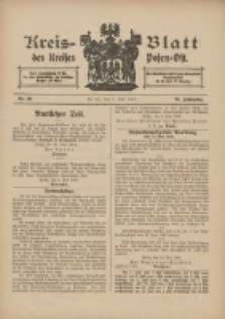 Kreis-Blatt des Kreises Posen-Ost 1913.07.05 Jg.25 Nr28