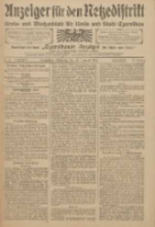 Anzeiger für den Netzedistrikt Kreis- und Wochenblatt für den Kreis und Stadt Czarnikau 1909.01.19 Jg.57 Nr7