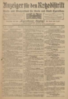 Anzeiger für den Netzedistrikt Kreis- und Wochenblatt für den Kreis und Stadt Czarnikau 1909.01.23 Jg.57 Nr9