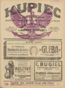 Kupiec: najstarsze czasopismo kupiecko - przemysłowe w Polsce 1928.02.25 R.22 Nr8