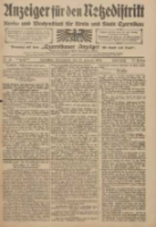 Anzeiger f&uuml;r den Netzedistrikt Kreis- und Wochenblatt f&uuml;r den Kreis und Stadt Czarnikau 1909.02.20 Jg.57 Nr21