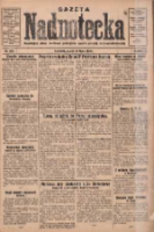 Gazeta Nadnotecka: bezpartyjne pismo narodowe poświęcone sprawie polskiej na ziemi nadnoteckiej 1930.07.25 R.10 Nr169