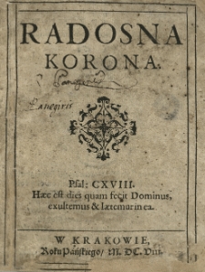 Radosna korona [...]