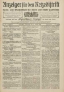 Anzeiger für den Netzedistrikt Kreis- und Wochenblatt für den Kreis und Stadt Czarnikau 1909.03.23 Jg.57 Nr34