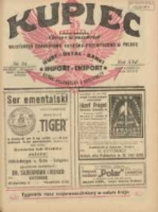 Kupiec: najstarsze czasopismo kupiecko - przemysłowe w Polsce 1928.06.16 R.22 Nr24