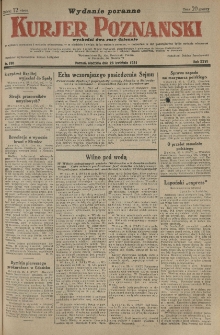 Kurier Poznański 1931.04.26 R.26 nr 190