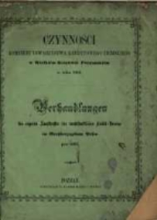 Czynności Komitetu Towarzystwa Kredytowego Ziemskiego w Wielkiem Księstwie Poznańskiem 1860