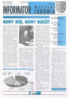 Informator Miejski Lubonia 2001.01 Nr1(21)