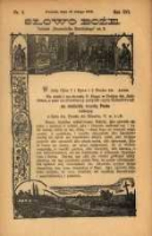Słowo Boże: dodatek do Przewodnika Katolickiego R.16. 1913 Nr.8