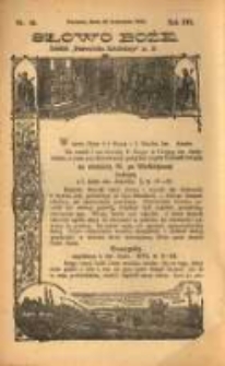 Słowo Boże: dodatek do Przewodnika Katolickiego R.16. 1913 Nr.16