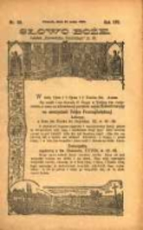 Słowo Boże: dodatek do Przewodnika Katolickiego R.16. 1913 Nr.20