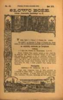Słowo Boże: dodatek do Przewodnika Katolickiego R.16. 1913 Nr.37