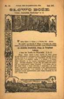 Słowo Boże: dodatek do Przewodnika Katolickiego R.16. 1913 Nr.41