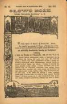 Słowo Boże: dodatek do Przewodnika Katolickiego R.16. 1913 Nr.42