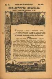 Słowo Boże: dodatek do Przewodnika Katolickiego R.16. 1913 Nr.46