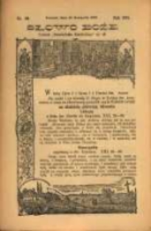 Słowo Boże: dodatek do Przewodnika Katolickiego R.16. 1913 Nr.48
