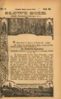 Słowo Boże: dodatek do Przewodnika Katolickiego R.11. 1908 Nr.9