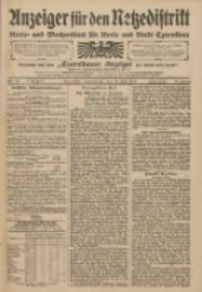 Anzeiger für den Netzedistrikt Kreis- und Wochenblatt für den Kreis und Stadt Czarnikau 1909.07.31 Jg.57 Nr88