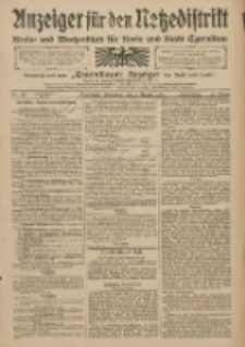 Anzeiger f&uuml;r den Netzedistrikt Kreis- und Wochenblatt f&uuml;r den Kreis und Stadt Czarnikau 1909.08.03 Jg.57 Nr89
