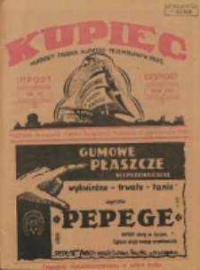 Kupiec: najstarszy tygodnik kupiecko - przemysłowy w Polsce 1928.10.27 R.22 Nr43