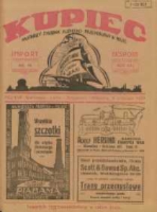 Kupiec: najstarszy tygodnik kupiecko - przemysłowy w Polsce 1928.11.03 R.22 Nr44