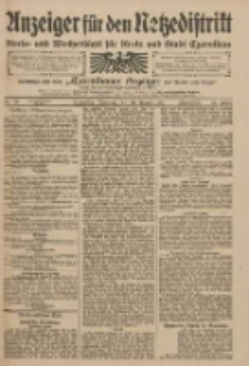 Anzeiger f&uuml;r den Netzedistrikt Kreis- und Wochenblatt f&uuml;r den Kreis und Stadt Czarnikau 1909.08.10 Jg.57 Nr92